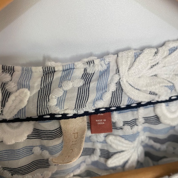 Anthropologie Pilcro XL The Whitney Trapeze Buttondown Top - Picture 2 of 14